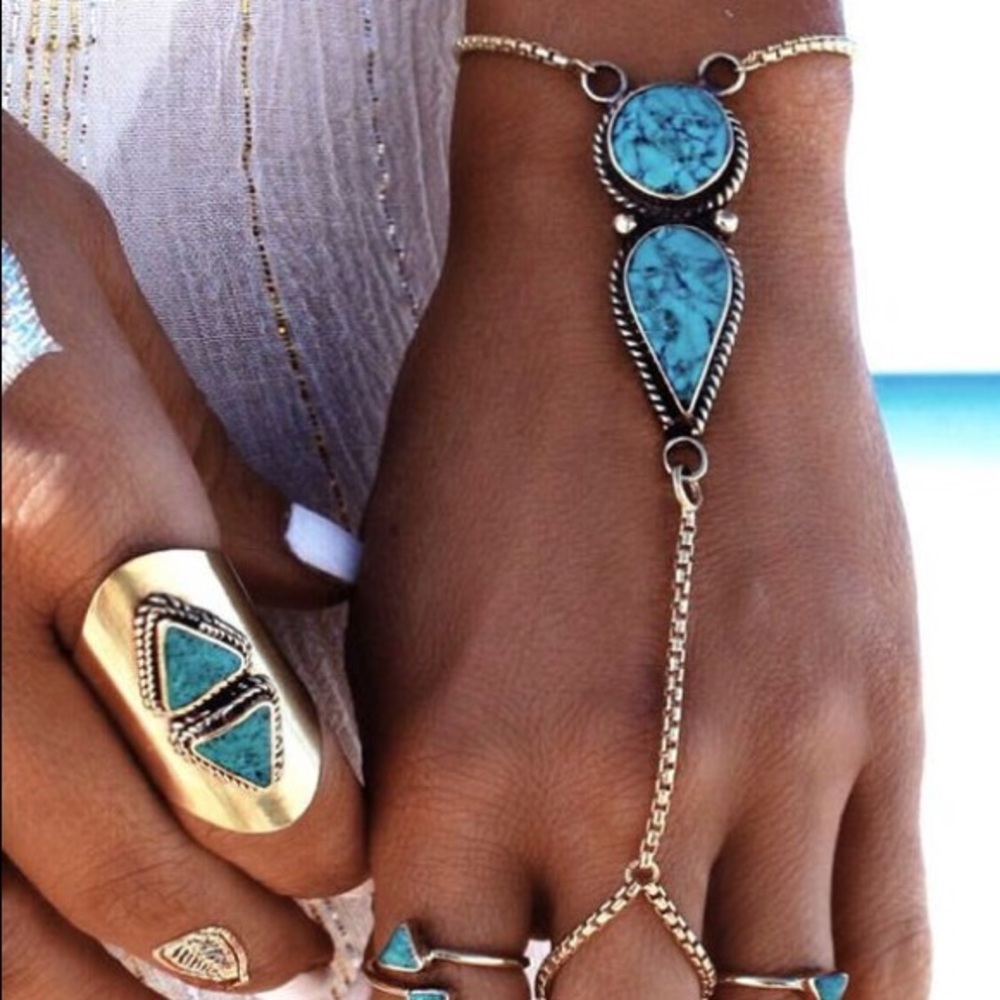Bohemian Hand Bracelet